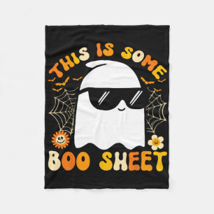 Das ist ein Boo-Sheet Halloween Ghost Funny Cool Fleecedecke
