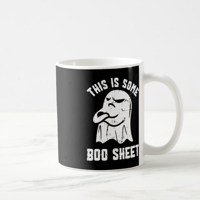 Das ist ein Boo-Sheet Halloween Ghost Funny Men W Kaffeetasse (Rechts)
