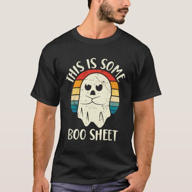 Das ist ein Boo-Sheet Halloween Ghost Funny Men W T-Shirt (Vorderseite)