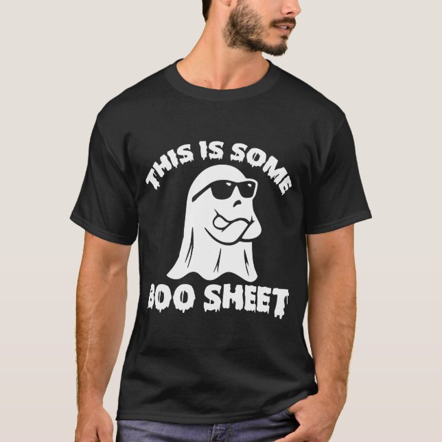 Das ist ein Boo Sheet T-Shirt (Vorderseite)