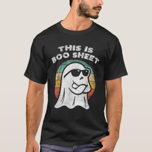 Das ist ein Booblätter Ghost Retro Sonnenbrille Ha T-Shirt