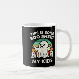 Das ist ein Bootblatt, das mein Kids Ghost Retro F Kaffeetasse