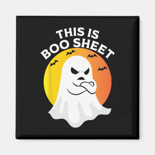 Das ist ein Bootblatt Ghost Retro Halloween-Kostüm Magnet