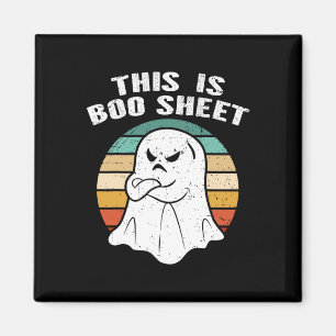 Das ist ein Bootblatt Ghost Retro Halloween-Kostüm Magnet