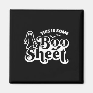 Das ist ein Bootblatt Halloween Ghost Funny für mi Magnet