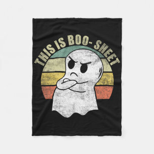 Das ist ein Bootsheet Ghost Halloween-Kostüm für F Fleecedecke
