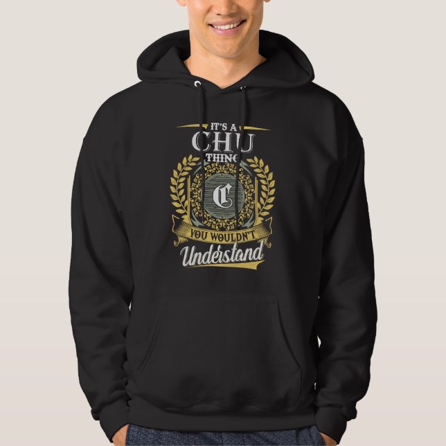 Das ist ein Chu, das du nicht verstehen konntest Hoodie (Vorderseite)