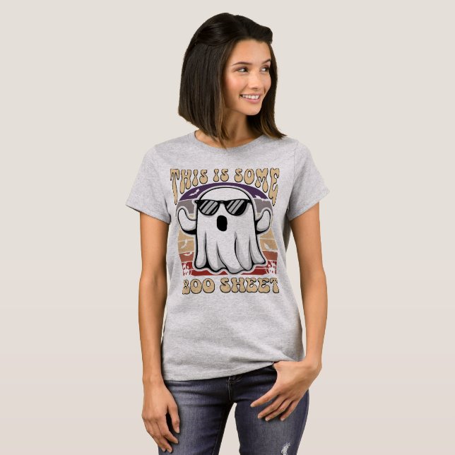 Das Ist Ein Cooles Geister-Halloween T-Shirt (Vorne ganz)