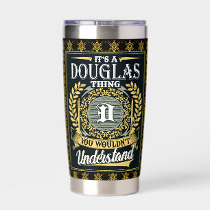 Das ist ein Douglas, das man nicht verstehen konnt Thermobecher