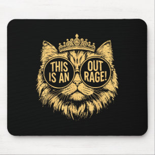 Das ist ein empörendes Katzen-Meme Lustige sarkast Mousepad