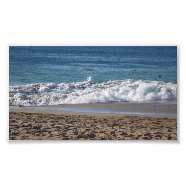 Das ist ein Foto meines Lieblingsstrands, das ich  (Vorne)