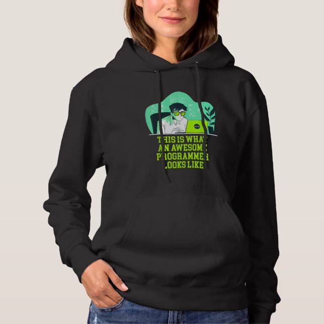 Das ist ein großartiger Programmierer, der wie ein Hoodie (Vorderseite)