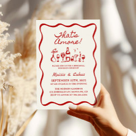 Das ist ein handgezeichnetes italienisches Probe-D Einladung