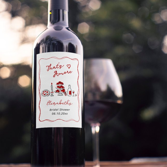 Das ist ein handgezeichnetes italienisches Rotes B Weinetikett (Von Creator hochgeladen)