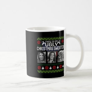 Das ist ein hässlicher Weihnachtssüßer Joe Biden H Kaffeetasse
