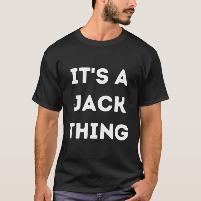 Das ist ein Jack T-Shirt (Vorderseite)