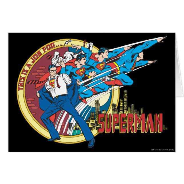 Das ist ein Job für... Superman (Vorderseite (Horizontal))