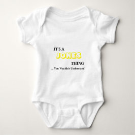 Das ist ein JONES-Ding! Sie würden es nicht verste Baby Strampler