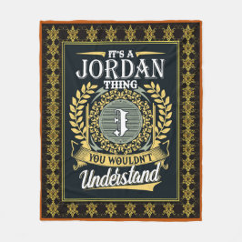 Das ist ein jordanisches Ding, das man nicht verst Fleecedecke