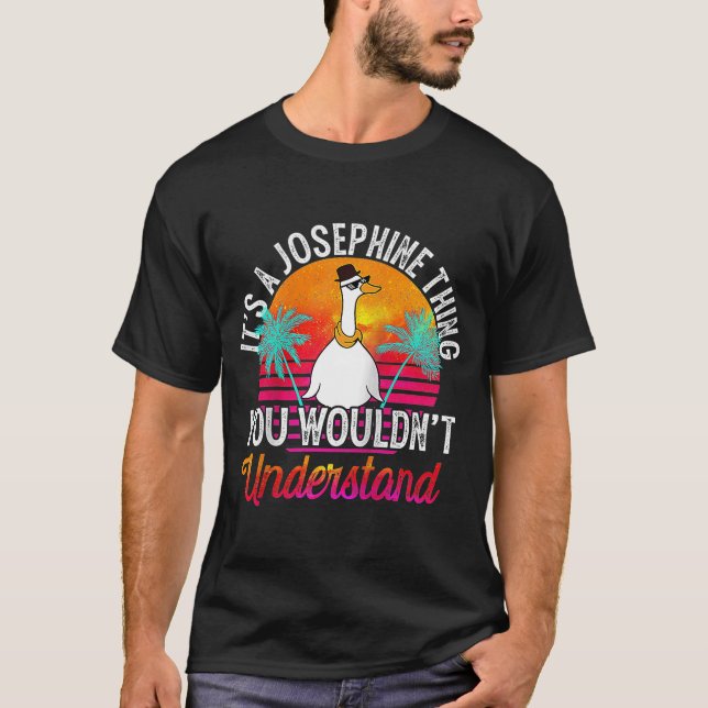 Das ist ein Josephine, das du Jos nicht verstehen  T-Shirt (Vorderseite)