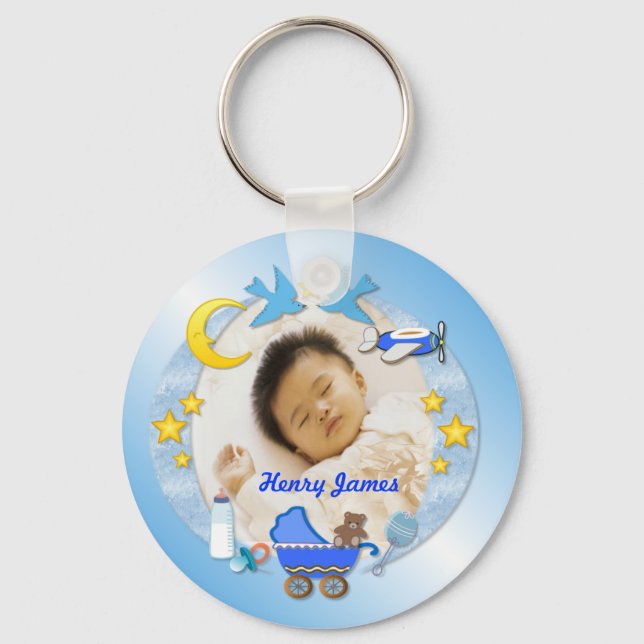 Das ist ein Junge! # 2 ~ SCHLÜSSELANHÄNGER (Vorderseite)