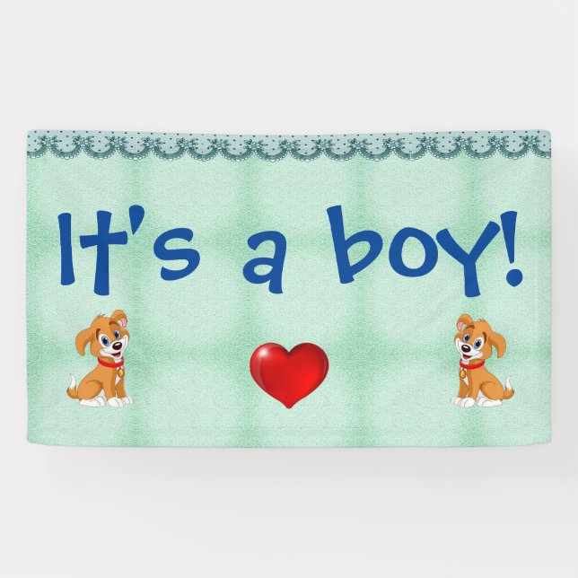 Das ist ein Junge! Banner (Horizontal)