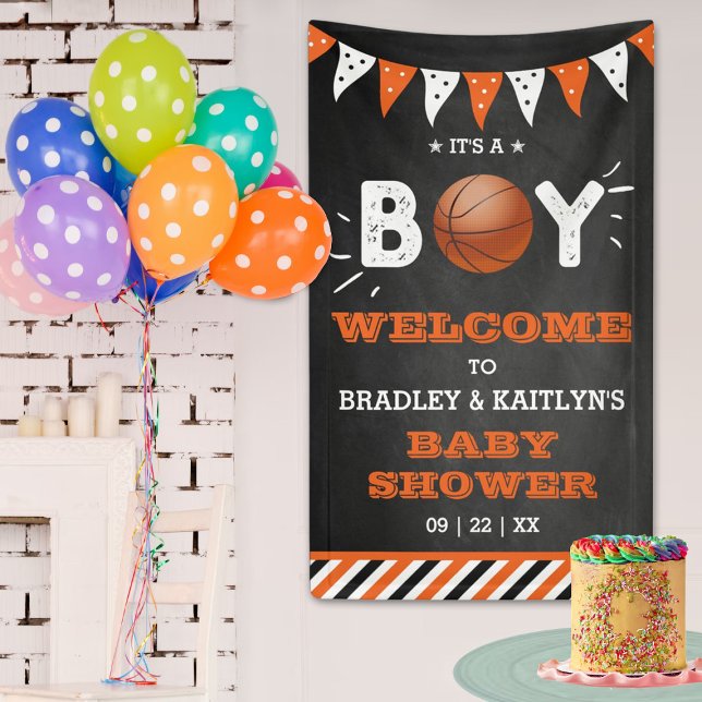 Das ist ein Junge! Basketball Themed Baby Dusche E Banner (Von Creator hochgeladen)