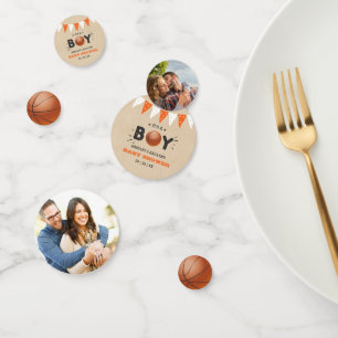 Das ist ein Junge! Basketball Themed Baby Dusche F Konfetti