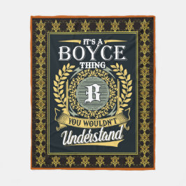 Das ist ein Junge, den man nicht verstehen konnte Fleecedecke