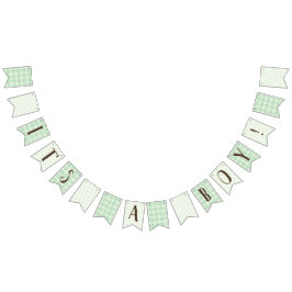 Das ist ein Junge! - Jagdflaggen Wimpelkette