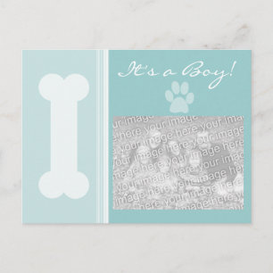 Das ist ein Junge! Postkarte