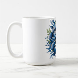 Das ist ein Junge! Schnuller & Peonies Baby Duschg Kaffeetasse