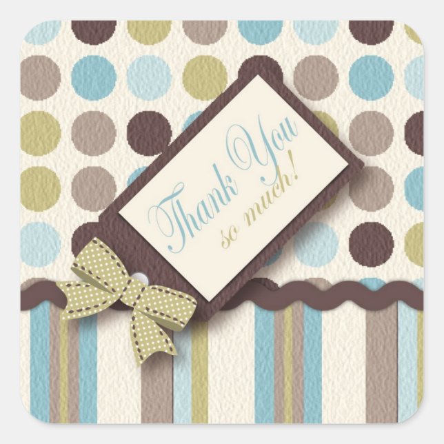 Das ist ein Junge! TY Aufkleber B (Vorderseite)