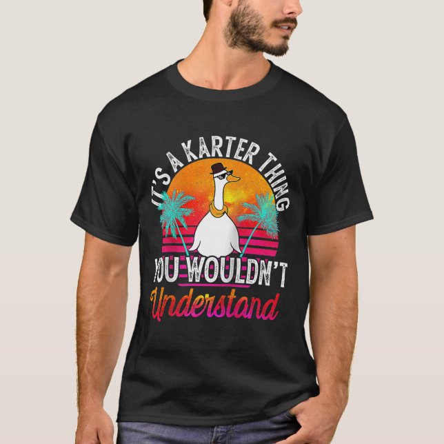 Das ist ein Karter, das Sie nicht verstehen würden T-Shirt (Vorderseite)