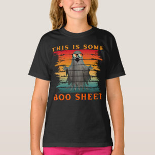 Das ist ein lustiges Halloween-Geist- Boo-Blatt T-Shirt