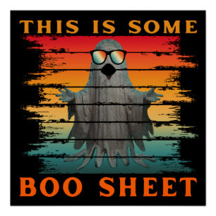 Das ist ein lustiges Halloween-Gespenst Poster