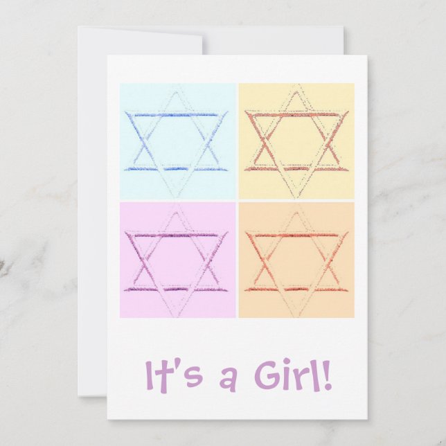 Das ist ein Mädchen! Ankündigung (Vorderseite)