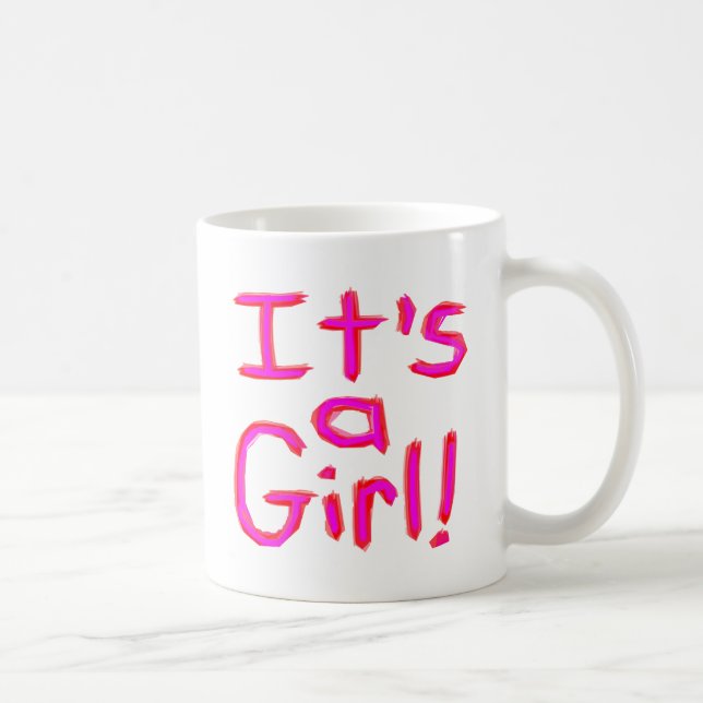  Das ist ein Mädchen! Kaffeetasse (Rechts)