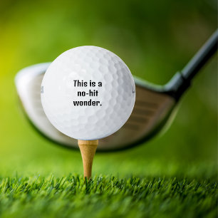Das ist ein No-Hit-Wunder, Lustig, Personalisiert Golfball