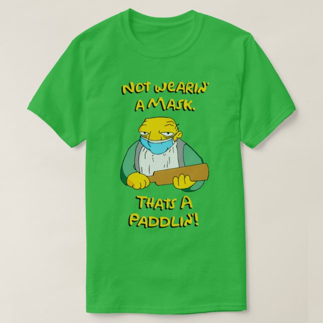 Das ist ein Paddlin T-Shirt (Design vorne)