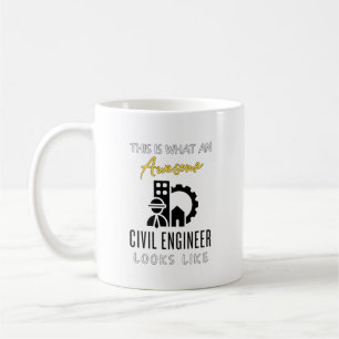 Das ist ein Phantastischer Ziviler Ingenieur, wie Kaffeetasse