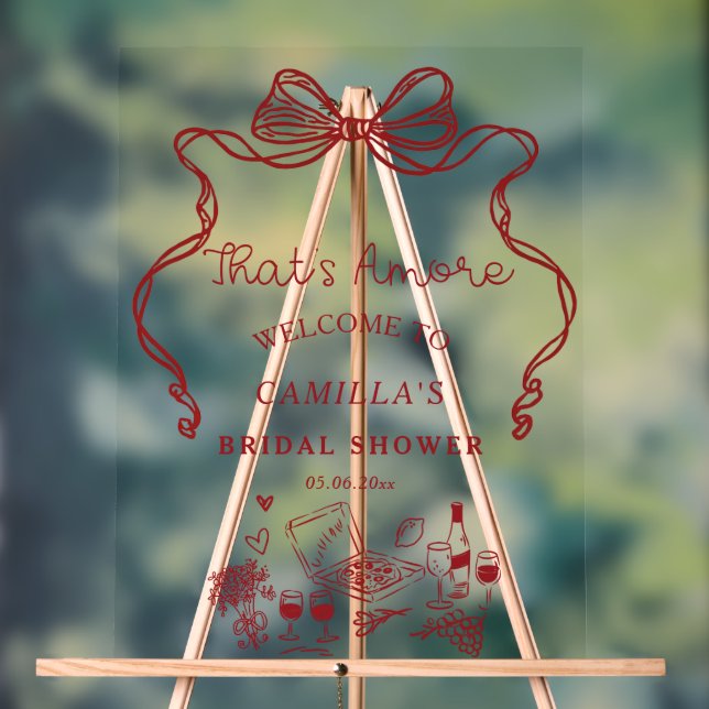 Das ist ein weiteres handgeschriebenes Brautparty  Acrylschild (Neutral)