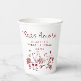Das ist ein weiteres handgeschriebenes Brautparty Pappbecher