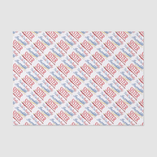 Das ist ein wirklich unglaubliches Geschenk für Sc Seidenpapier (Vorderseite)