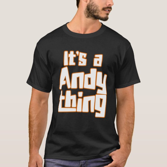 Das ist eine andy Sache T-Shirt (Vorderseite)