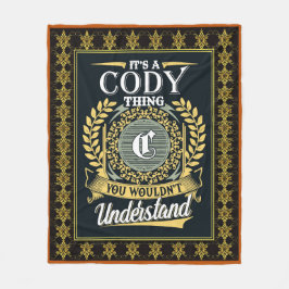 Das ist eine cody Sache, die man nicht verstehen k Fleecedecke