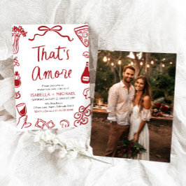 Das ist eine eher skurrile italienische Engagement Einladung