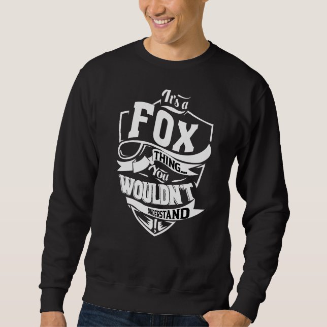 Das ist eine Fuchsfrage Sweatshirt (Vorderseite)