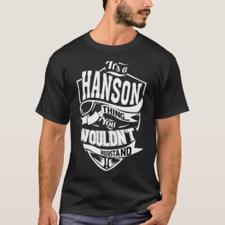 Das ist eine Hanson-Sache T-Shirt