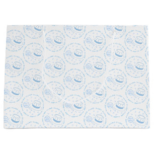 Das ist eine Junge Ankündigung! Große Geschenktüte